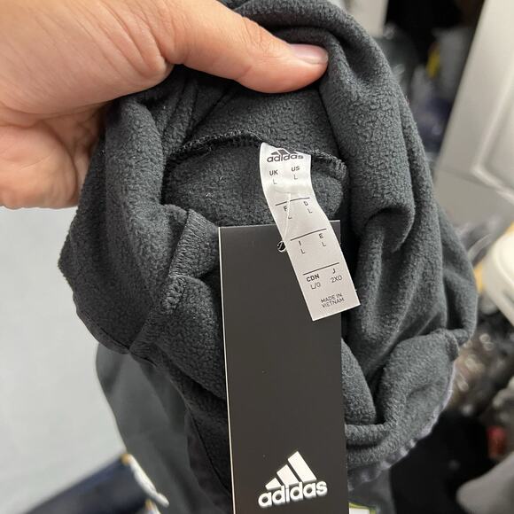 Adidas Sweater Mens Large BlackPortland Timbers Athletic Climawarm Jersey - Picture 4 of 7